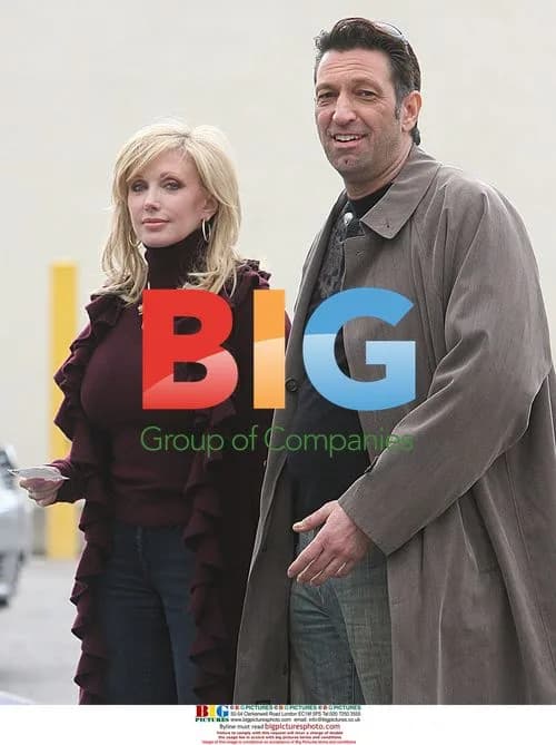 Morgan Fairchild and boyfriend stroll in Beverly Hills