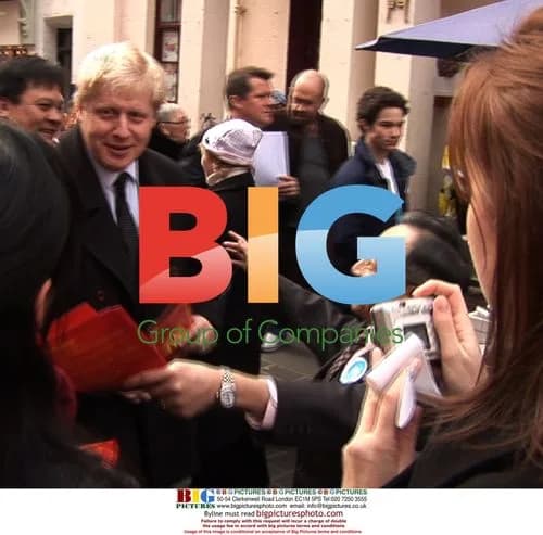 Boris Johnson Campaigns in Chinatown