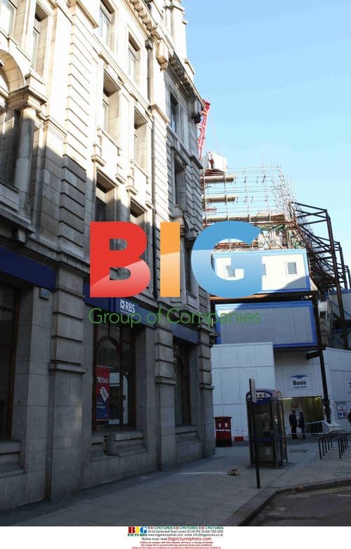 Masonry Falls from RBS Bank Building