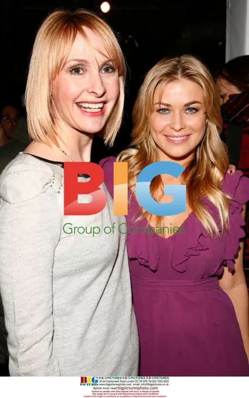 Rebecca Taylor and Carmen Electra at Fashion Week
