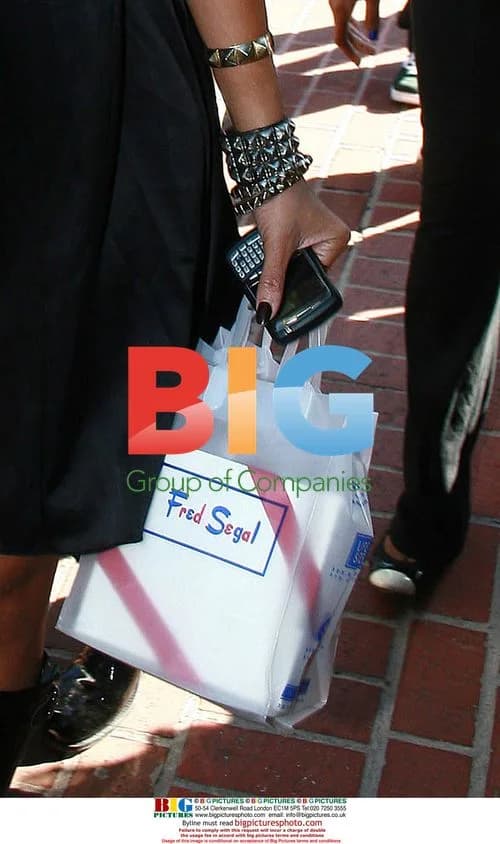 Rihanna Shopping at Fred Segal