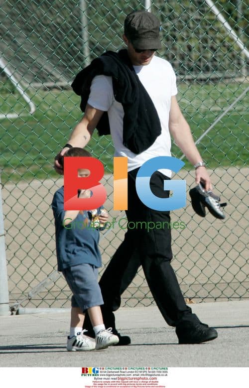 Ryan Phillippe Picks Up Son From Soccer