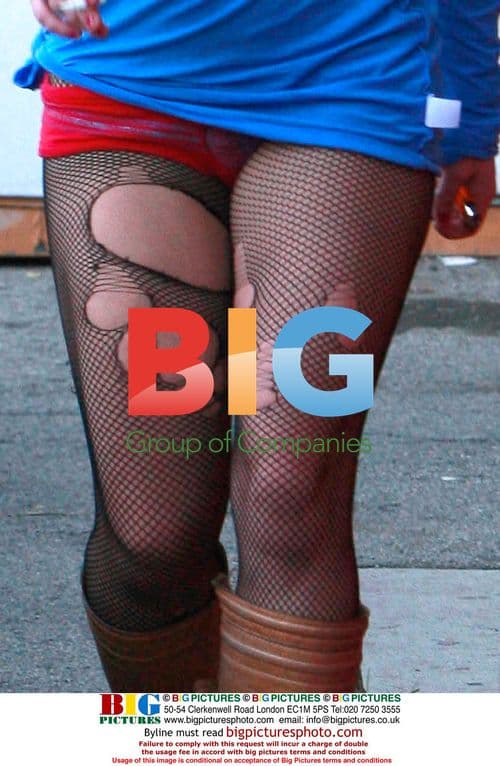 Britney Spears Smoking Break at Dance Studio