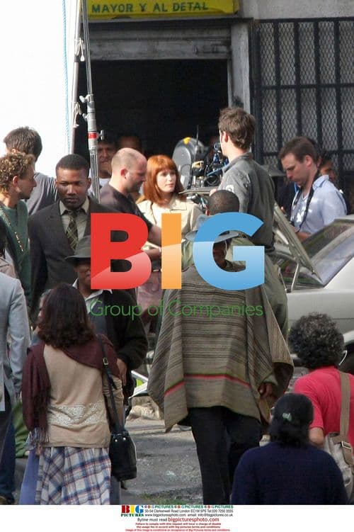 James Bond "Quantum of Solace" filming in Central America