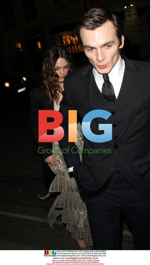 Keira Knightley and Rupert Friend at BAFTA After-Party