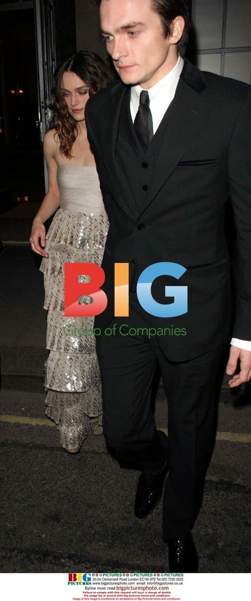 Keira Knightley and Rupert Friend at BAFTA Afterparty