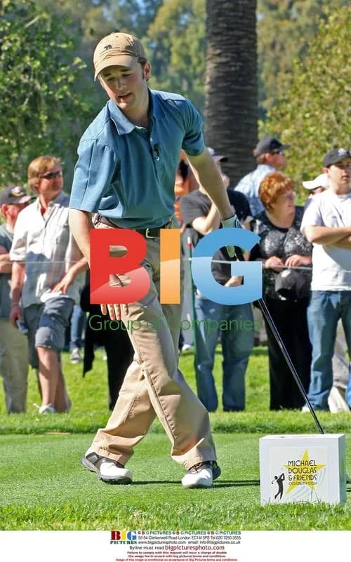 Hayley Joel Osment at Michael Douglas Celebrity Golf