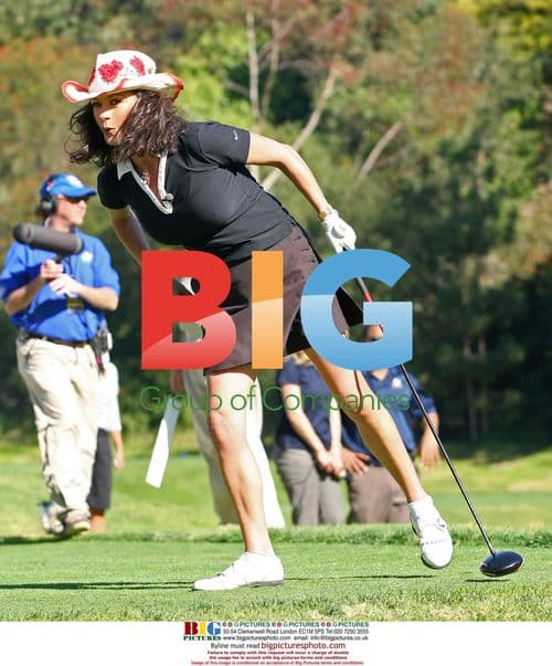 Catherine Zeta-Jones at Michael Douglas Golf Tournament