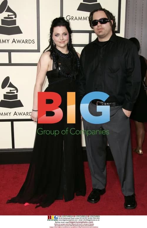 Amy Lee and Terry Balsamo at 2008 Grammys