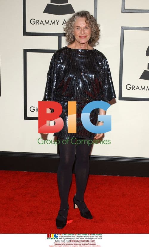Carole King at the 50th Annual Grammy Awards