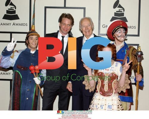 George Martis and son Giles Martis at Grammys