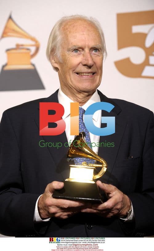 George Martin at 50th Grammy Awards