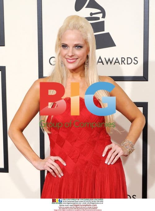 Heather Schmid at 50th Grammys
