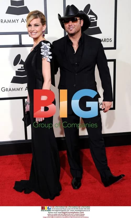 Faith Hill and Tim McGraw at Grammy Awards