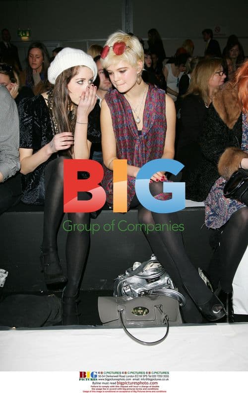 Peaches and Pixie Geldof at London Fashion Week
