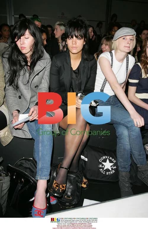 Lily Allen at London Fashion Week PPQ Show