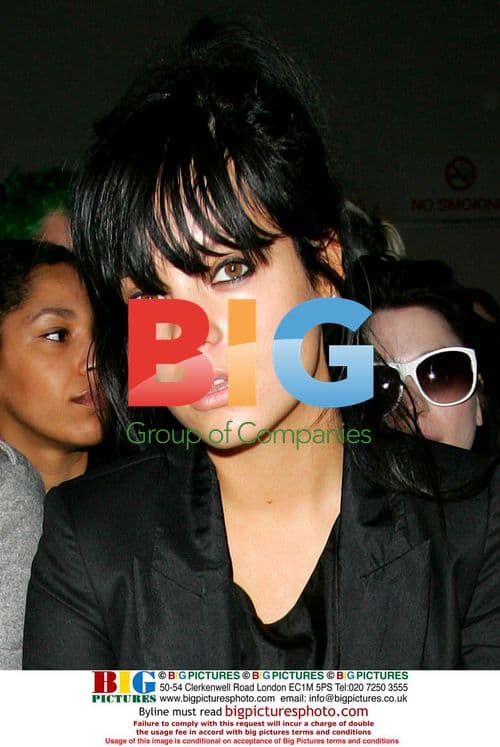 Lily Allen at London Fashion Week