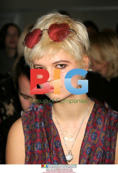Pixie Geldof at London Fashion Week PPQ Show