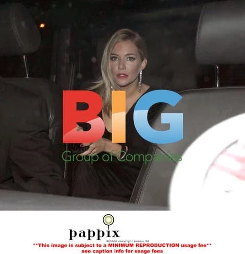 Sienna Miller Leaves Home for BAFTAs
