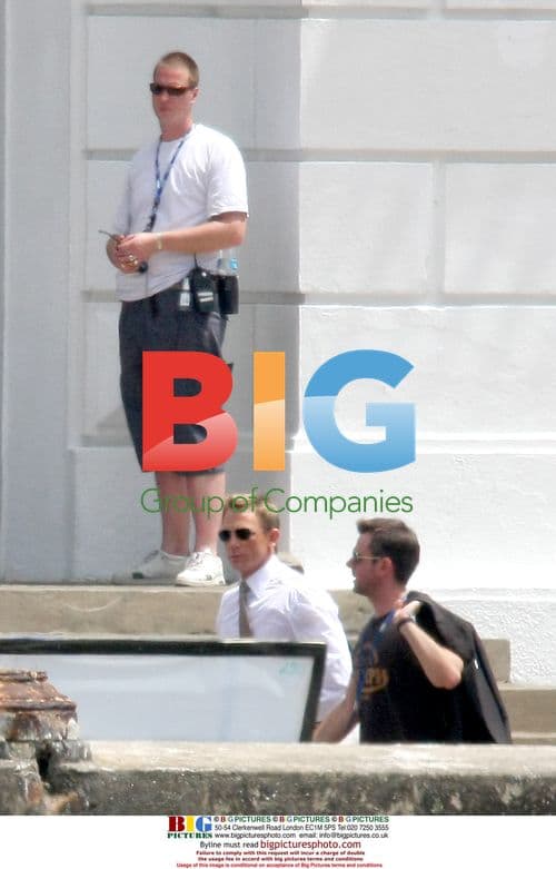 Daniel Craig films 'Quantum of Solace' in Panama