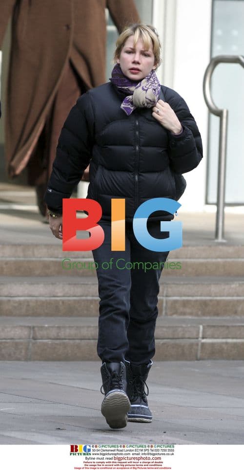 Michelle Williams films 'Mammoth' scene