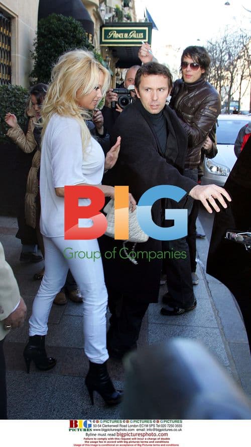 Pamela Anderson Leaves Hotel for Crazy Horse