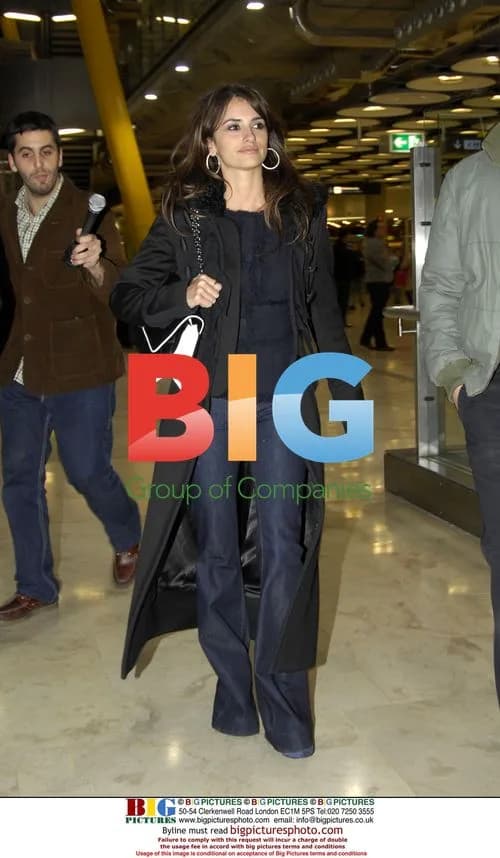 Penelope Cruz arrives in Madrid