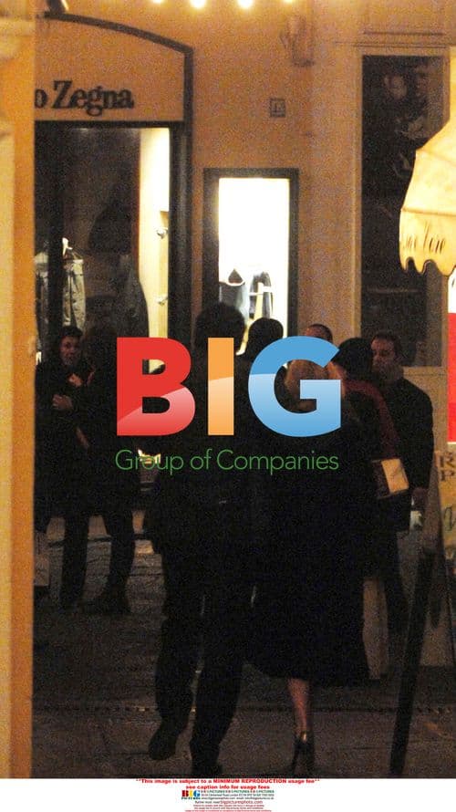 Lindsay Lohan's Busy Night Out in Italy