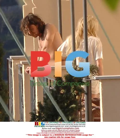 Lindsay Lohan and Dario Faiella in Capri