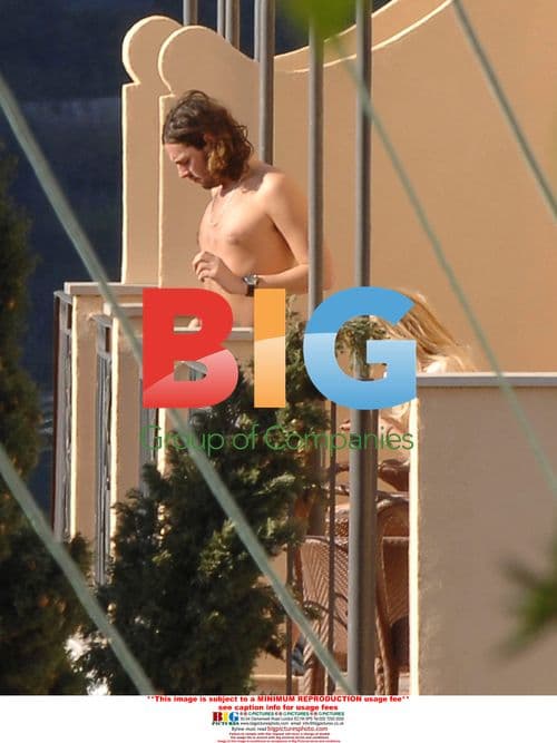 Lindsay Lohan and Dario Faiella in Capri