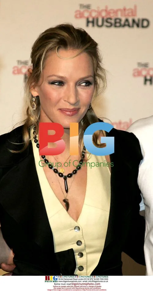 Uma Thurman at The Accidental Husband premiere