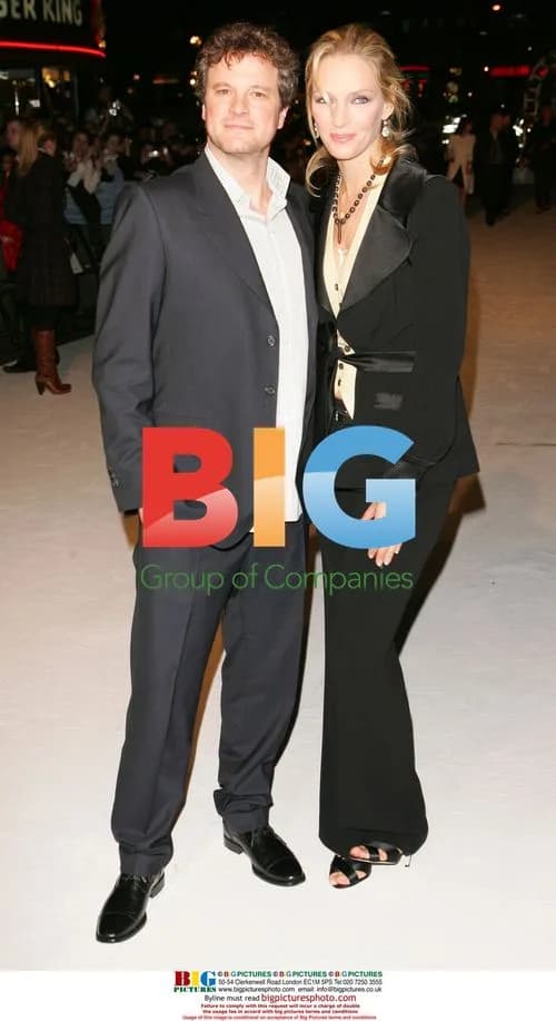Colin Firth and Uma Thurman at "The Accidental Husband" Premiere