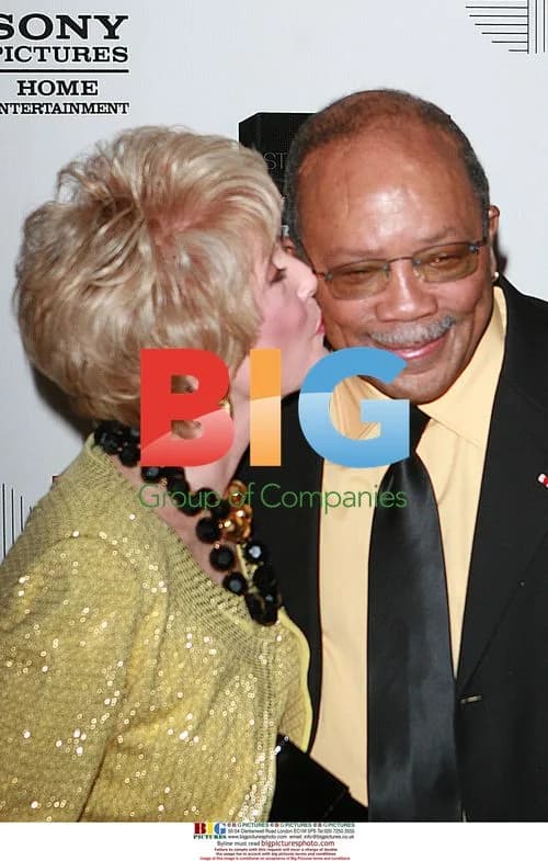 Karen Kramer and Quincy Jones at "Guess Who's Coming to Dinner" Anniversary