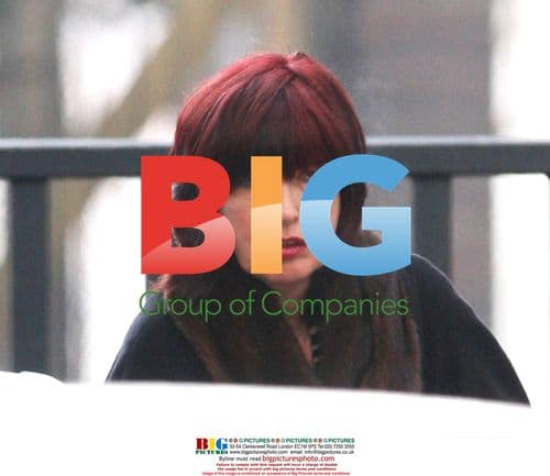 Janet Street-Porter Out and About in London