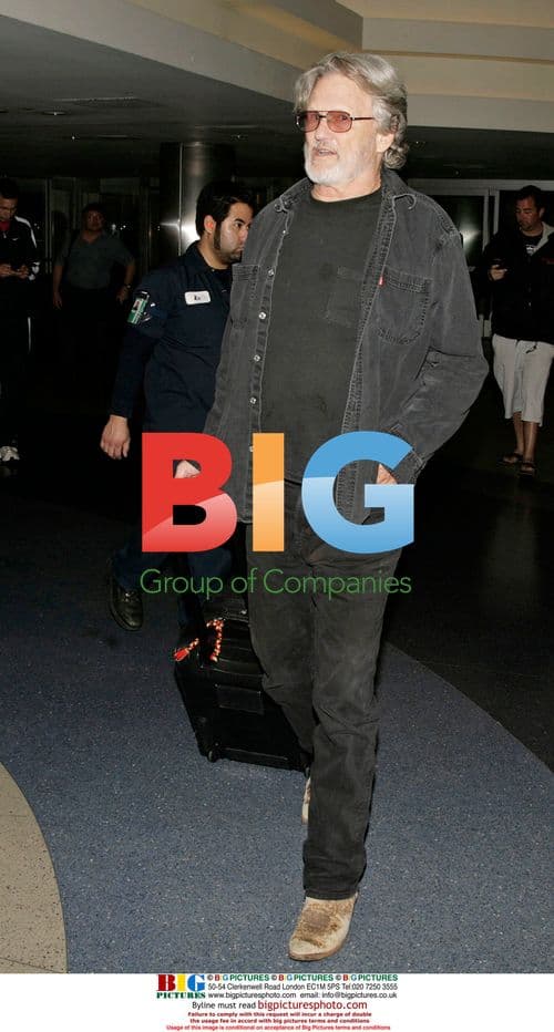 Kris Kristofferson Arrives at LAX