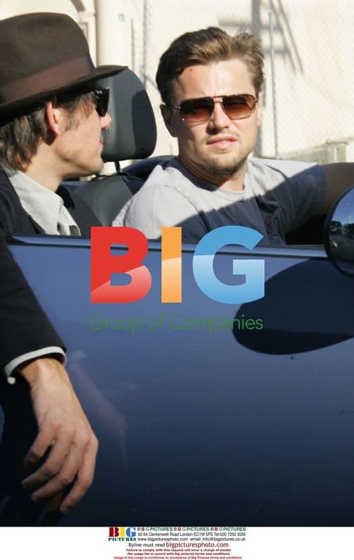 Leonardo DiCaprio Rides Mini Cooper in Hollywood