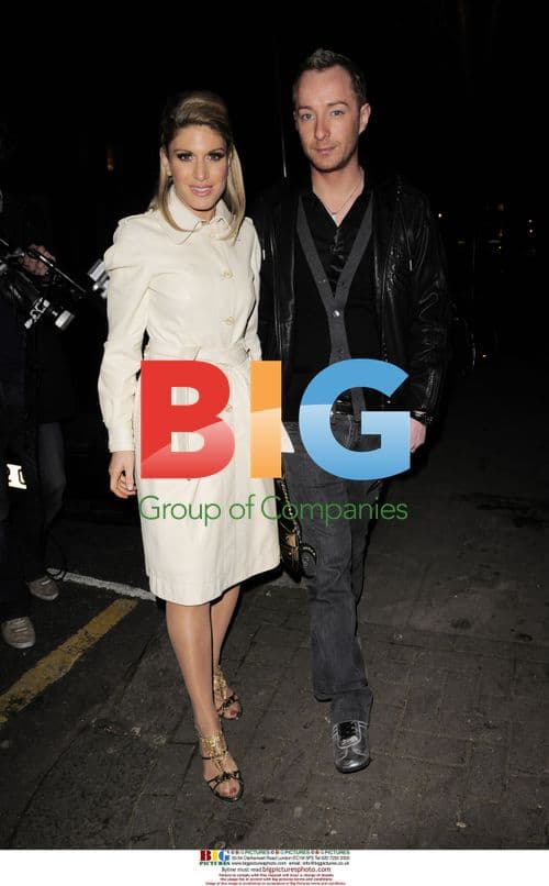 Scott Henshall and Hofit Golan at Fashion Week Party