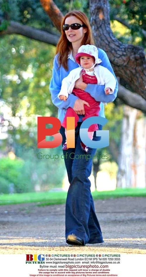 Marcia Cross with Twins at Park