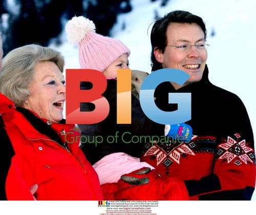 Dutch Royals Ski in Lech, Austria