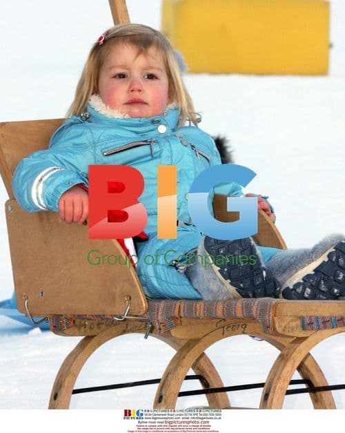 Dutch Royal Family Skiing in Lech, Austria
