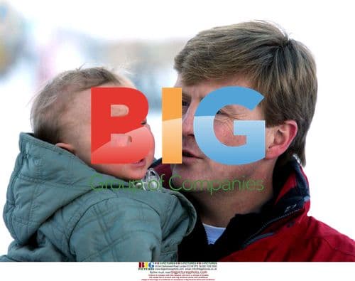 Dutch Royals Ski in Lech, Austria