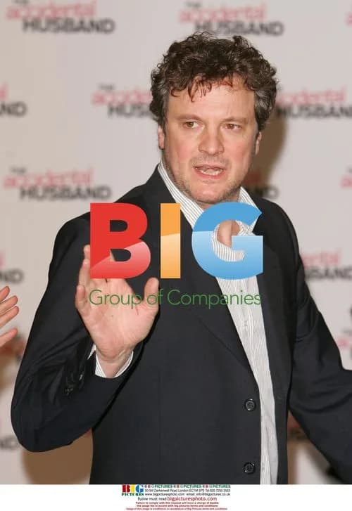 Colin Firth at The Accidental Husband premiere