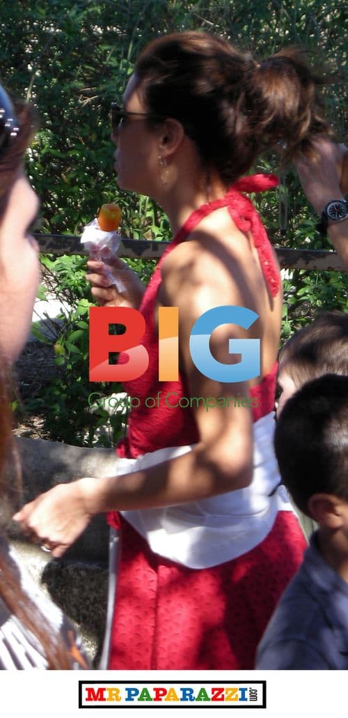 Eva Longoria and Tony Parker at San Antonio Zoo