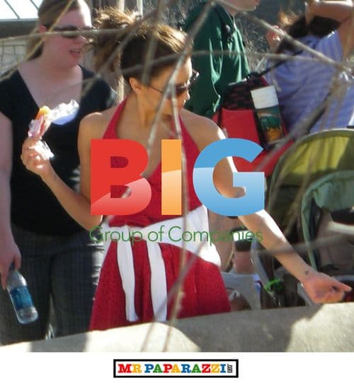 Eva Longoria and Tony Parker at San Antonio Zoo