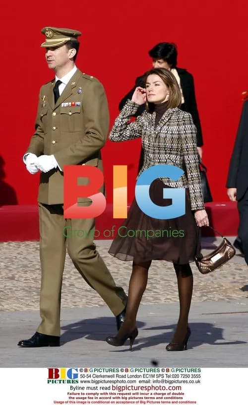 Prince Felipe and Princess Letizia Chair Bicentenary Event