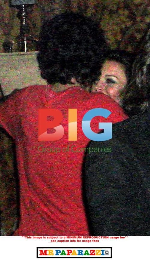 Lindsay Lohan and Adrian Grenier at S Bar