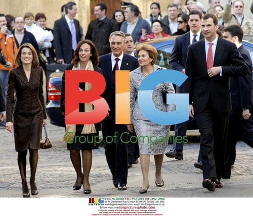 Princes Felipe and Letizia Attend Honoris Causa Ceremony