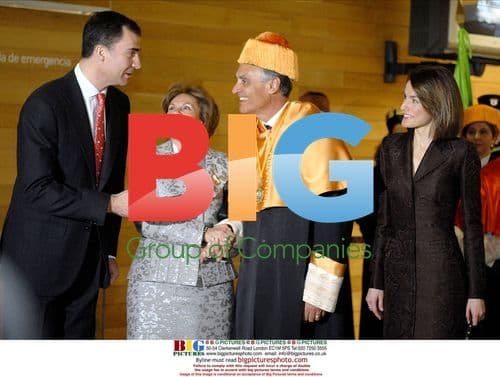 Princes of Asturias at Cavaco Silva Honoris Causa