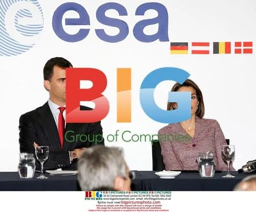 Princes of Asturias Inaugurate European Space Centre