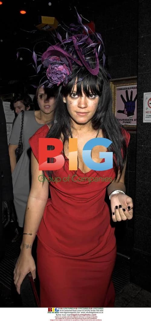 Lily Allen at London Fashion Week Party